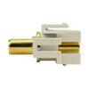 3.5mm Stereo Keystone Insert, Light Almond view 2