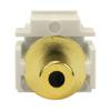 3.5mm Stereo Keystone Insert, Light Almond view 4