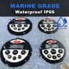 GUZARE Boat Marine Stereo Receiver Bluetooth - 45 x 4 Watts Audio AM FM Gauge Waterproof Radio Tuner Streaming for Boats Golf Cart ATV UTV and Spa Hot Tubs GR304 view 2