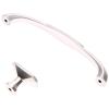 YUNSI Creative Handles 1pc Zinc Alloy Furniture Handle Cabinet Knobs and Handles Wardrobe Door Pulls Drawer Kitchen Cupboard Handles Furniture Fittings Hardware Handle(B) view 4