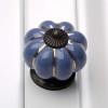 YUNSI Creative Handles 1pc 40mm Pumpkin Ceramic Door Knobs Cabinet Knobs and Handles for Furniture Drawer Cupboard Kitchen Pull Handle Home Decor Hardware Handle(C) view 2