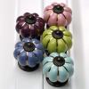 YUNSI Creative Handles 1pc 40mm Pumpkin Ceramic Door Knobs Cabinet Knobs and Handles for Furniture Drawer Cupboard Kitchen Pull Handle Home Decor Hardware Handle(A) view 4