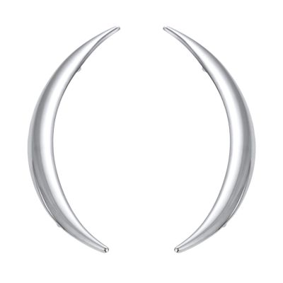 YUNSI Creative Handles 1Pc/2pcs Modern Wardrobe Furniture Handle Zinc Alloy Silver Cabinet Handles 128mm Kitchen Cupboard Door Pulls Drawer Knobs with Screw Hardware Handle(2pcs)