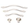 YUNSI Creative Handles 1pc European Zinc Alloy Cabinet Furniture Handles Wadrobe Door Pulls Drawer Knobs Kitchen Cupboard Handles Furniture Hardware Hardware Handle(Style 1 Single Hole) view 3