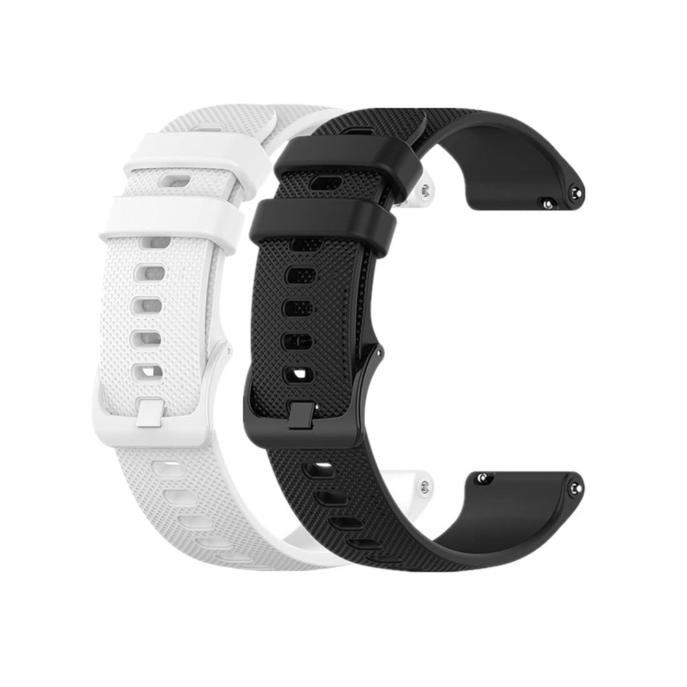Huwokxix 22mm Watch Band compatible with Fossil Gen 5 Carlyle/Gen 5 Julianna/Gen 5 Garrett/Gen 5 Carlyle HR,Sport Strap Silicone Replacement Band