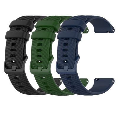 Huwokxix 22mm Watch Band compatible with Fossil Gen 5 Carlyle/Gen 5 Julianna/Gen 5 Garrett/Gen 5 Carlyle HR,Sport Strap Silicone Replacement Band