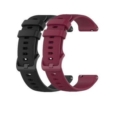Huwokxix 22mm Watch Band compatible with Fossil Gen 5 Carlyle/Gen 5 Julianna/Gen 5 Garrett/Gen 5 Carlyle HR,Sport Strap Silicone Replacement Band