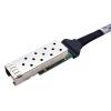 10Gtek 10G SFP+ to SFP+ Extender Cage with EEPROM on Cage Side, 3M Flat Cable in Nylon Jacket, 30AWG, 30cm view 3