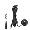 26-28MHz CB Radio Antenna Mag-1345 Magnet Base with 4 Meters Feeder Cable 27MHz High Gain PL259 Connectors for CB-27 A-CB27 CB-40M Ham Radio view 1