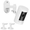 2Pack Adjustable Security Wall Mount Bracket for Ring Stick Up Cam & Ring Outdoor Cam Plus, Perfect View Angle for Your Surveillance Camera System - White view 1