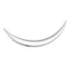YUNSI Creative Handles 1Pc/2pcs Modern Wardrobe Furniture Handle Zinc Alloy Silver Cabinet Handles 128mm Kitchen Cupboard Door Pulls Drawer Knobs with Screw Hardware Handle(1pc) view 1