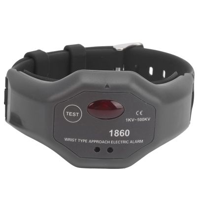1KV-500KV High Voltage Detector, Auto Detection Function Wrist-Mounted High Voltage Alarm for Power Maintenance