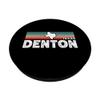 Vintage Retro Denton TX Tourist Native Texas State PopSockets PopGrip: Swappable Grip for Phones & Tablets view 2