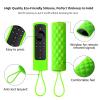 [2 Pack] Firestick Remote Cover, Replacement for FireStick Streaming Media Device |Firesticktv 4k+ 2021 | Fire 4K Max | Fire Stick Lite |Fire Stick Cube | (Sky Blue Glow & Green Glow) view 3