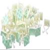 50 Pcs White Nylon Self-Adhesive Twist Locks Holder Cable Tie Clips view 4