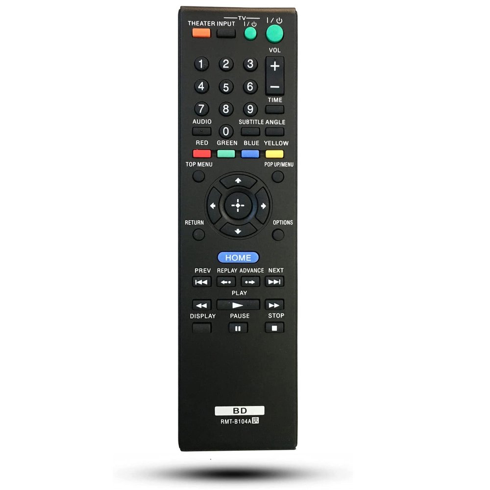 RMT-B104A Replacement Remote Control Compatible for Sony Blu-ray Disc Player BDP-S360 BDP-S560 BDP-N460 BDPS360 BDPS560 BDPN460