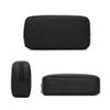 AKOAK 1 Pack Travel Portable Digital Accessories Storage Bag USB Cable Charger Earphone Cosmetic Zipper Bag Storage Bag (Black, Large) view 2