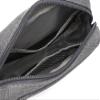 AKOAK 1 Pack Travel Portable Digital Accessories Storage Bag USB Cable Charger Earphone Cosmetic Zipper Bag Storage Bag (Gray, Large) view 3