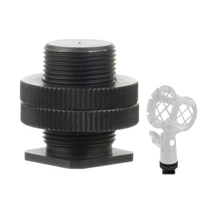 1/4" to 5/8" Inch Thread Female to Male Adapter Screws with Dual Lock Nuts Tripod Mic Cold Shoe Mount DSLR Camera Accessories