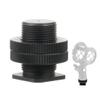 1/4" to 5/8" Inch Thread Female to Male Adapter Screws with Dual Lock Nuts Tripod Mic Cold Shoe Mount DSLR Camera Accessories view 1