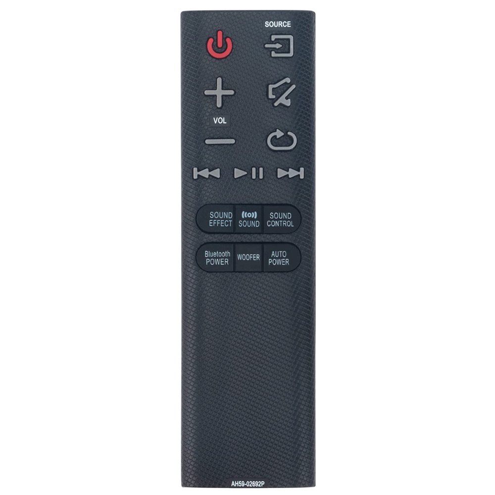 AH59-02692P Sub AH59-02692E Replacement Remote Fit for Samsung Soundbar HW-J355 HW-J355/ZA HW-J550 HW-J551 HW-JM35 HW-J450 HW-JM45C