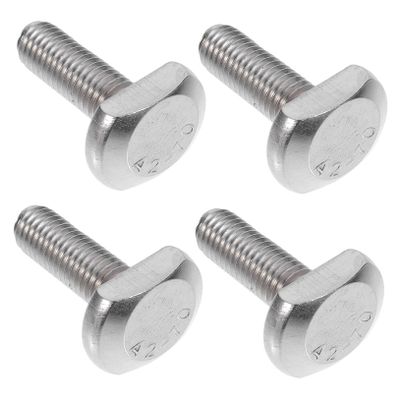 FAVOMOTO 4pcs Stainless Steel Drop Screws High Strength Clamping Bolts for Secure Assembly Design for Machines and Rack Locking Applications