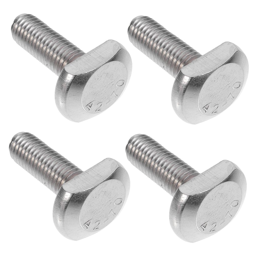 FAVOMOTO 4pcs Stainless Steel Drop Screws High Strength Clamping Bolts for Secure Assembly Design for Machines and Rack Locking Applications