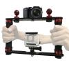 Aluminium Alloy Underwater Video Light Stabilizer Tray for Action Camera and Any Other Camera with 1/4 inch Screw Hole for Videomaker Film-Maker Video-grapher view 4