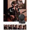 Logilink UA0384 Full HD USB Webcam 76 Dual Microphone Auto Focus Ring Light Tripod Black view 3