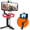 Hohem iSteady V2 Gimbal Stabilizer for Smartphone w/AI Visual Tracking LED Video Light Auto Zoom Foldable Gimbal for iPhone13/12 Pro Max,for Samsung S20 for YouTube TikTok Live Video,3-Axis Gimbal view 1
