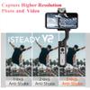 Hohem iSteady V2 Gimbal Stabilizer for Smartphone w/AI Visual Tracking LED Video Light Auto Zoom Foldable Gimbal for iPhone13/12 Pro Max,for Samsung S20 for YouTube TikTok Live Video,3-Axis Gimbal view 4