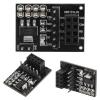 10PCS 3.3V 8Pin NRF24L01 WiFi Wireless Transceiver Wireless Module Development Board Wireless Socket Transceiver Module Pinboard 8 Pin Socket Breakout Adapters Plate Board Compatible withRaspberryPi view 2