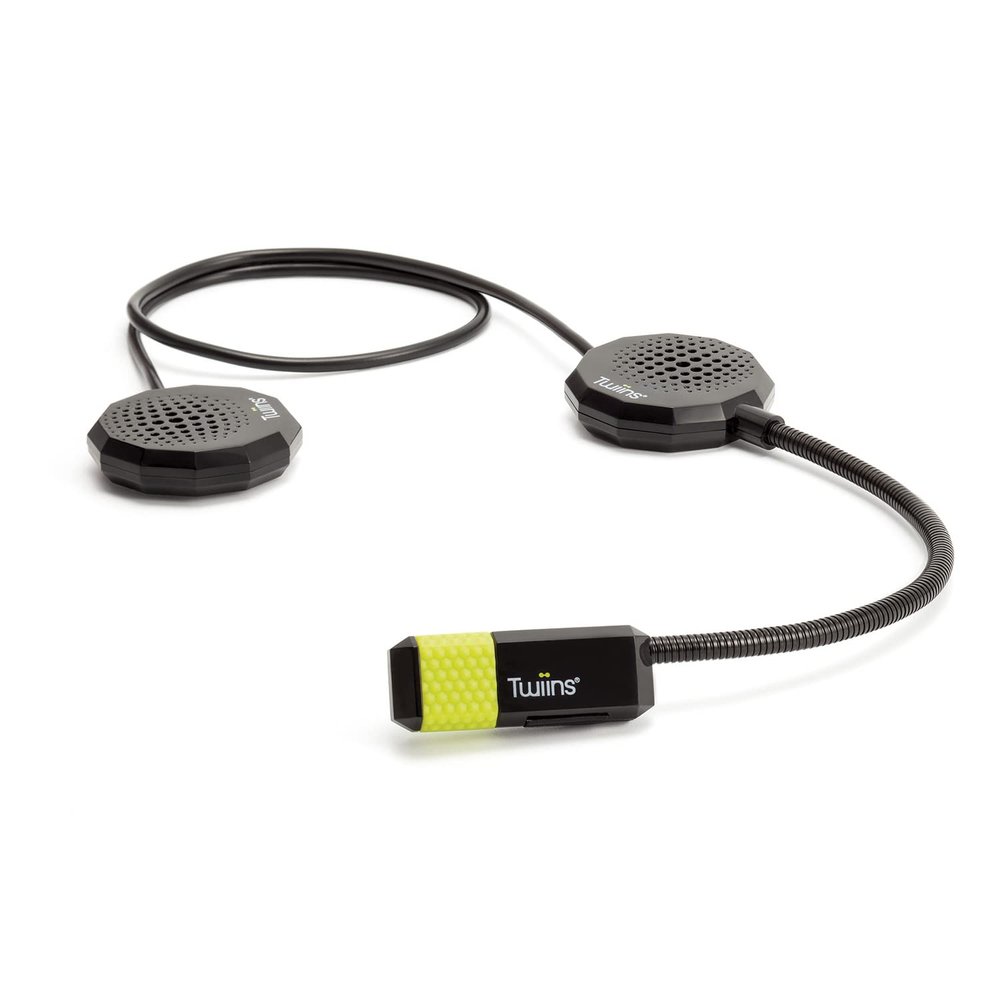 Twiins HF 2.0 Bluetooth Motorcycle Helmet Communication Headset (Dual Speaker)