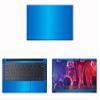 Decalrus - Protective Decal for The Lenovo Yoga Slim 7i (14" Screen) Laptop LITE Blue Texture Brushed Aluminum Cover wrap BAlenovoYogaSlim7i_14LiteBlue view 1