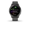 Garmin Venu 2S (Renewed), Smaller-Sized GPS Smartwatch with Advanced Health Monitoring and Fitness Features, Slate Bezel with Graphite Case and Silicone Band, (010-02429-00) view 2