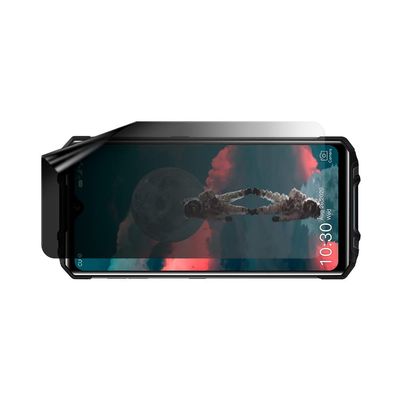 celicious Privacy Lite (Landscape) 2-Way Anti-Glare Anti-Spy Filter Screen Protector Film Compatible with Oukitel WP8 Pro