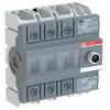 OT160G30, Non-Fusible Disconnect Switch; 3 Pole; 160A; DIN Rail/Panel Mount; Direct Operator view 1