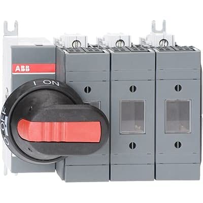 OS60GJ03, Disconnect FUSIBLE Switch; Fuse Class J; 3P; 60A; UL98