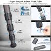 ARTCISE AS88C Carbon Fiber Tripod With 75mm Bowl and Adapter - Heavy Duty Camera Tripod, 10 Layers, 36mm Leg Tube, Max Load 77Lbs/35kg (Small Size AS90C) view 3