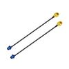 POBADY 2PCS Fakra C Male to SMA Male GPS Antenna Cable RG174 Antenna Extension Cable 15CM/6 Inch Car GPS Antenna Navigation Module GPS Tracking DVR view 1