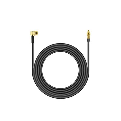 POBADY SMB Cable Car Radio Antenna SMB Socket to SMB Plug Adapter Cable RG174 6.56 Feet Antenna Extension Cable