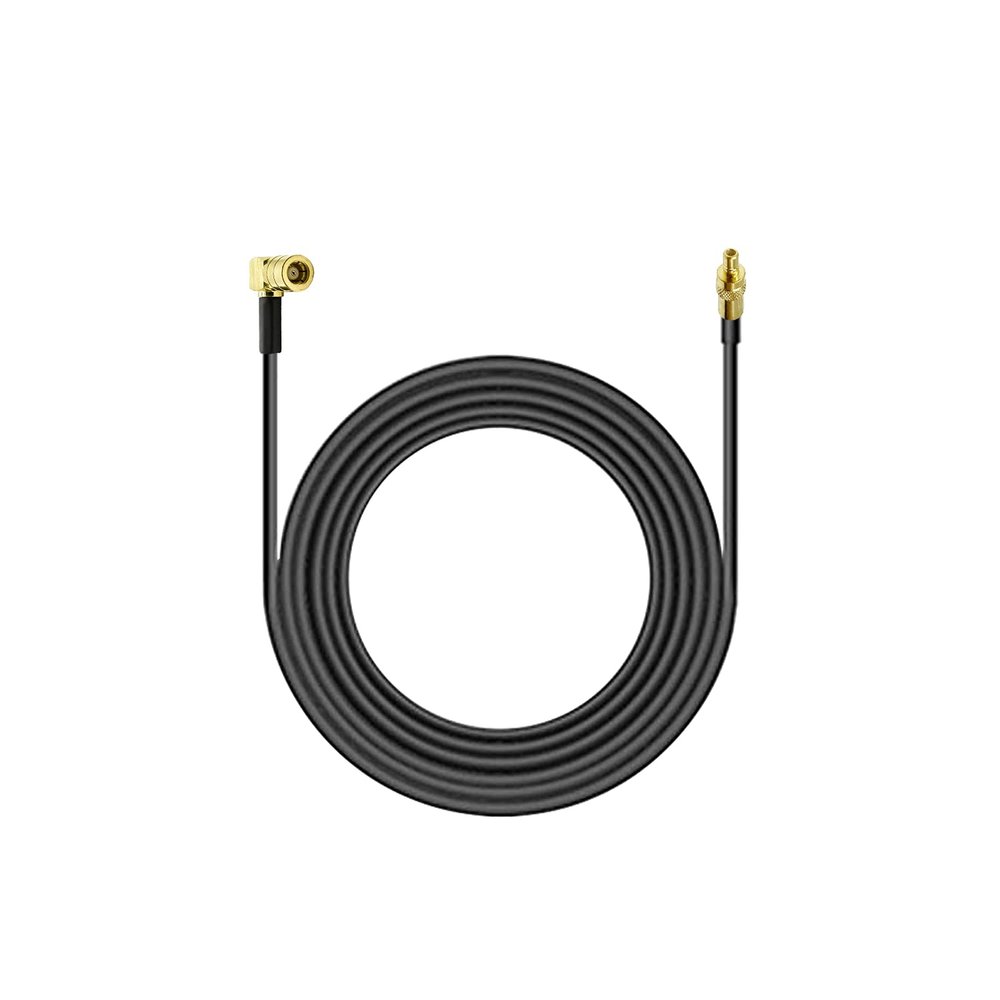 POBADY SMB Cable Car Radio Antenna SMB Socket to SMB Plug Adapter Cable RG174 6.56 Feet Antenna Extension Cable