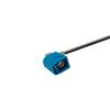 POBADY Fakra Z Cable Fakra Z Female Right Angle 90 Degree to Double Fakra Z Male Adapter Cable RG174 30CM/11.8IN for Car Stereo DAB GPS Navigation System view 3