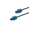 POBADY Fakra Z Cable Fakra Z Female Right Angle 90 Degree to Double Fakra Z Male Adapter Cable RG174 30CM/11.8IN for Car Stereo DAB GPS Navigation System view 4