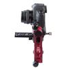 ProMediaGear GKJr. Katana Pro Aluminum Gimbal Head with Arca Type Cradle for Telephoto Lenses, Red view 4