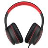 RORSOU R10 Over-Ear Headphones with Microphone, Lightweight Folding Stereo Bass Headset with 1.5M No-Tangle Cord, Portable Wired Headphones for Smartphone Tablet Computer MP3 / 4 (Black) view 2