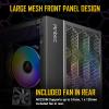 Antec NX200 M, Micro-ATX Tower, Mini-Tower Computer Case with 120mm Rear Fan Pre-Installed, Mesh Design in Front Panel Ventilated Airflow, NX Series, Black, (CJ11132623) view 2