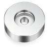 45 Record Adapter for Turntable RPM Record Player for 7 Inch Vinyl Players Turntables Solid Aluminum Dome(Silver) view 1