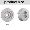 45 Record Adapter for Turntable RPM Record Player for 7 Inch Vinyl Players Turntables Solid Aluminum Dome(Silver) view 2