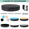 Prolee 360 Degree Rotating Turntable 12 Inch, 350lbs Capacity for Photography, Heavy Duty, Automatic Remote Control Display Platform with 5 Colour Surface Covers and Carry Bag view 3